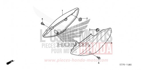 COUVERCLE LATERAL CRF70F5 de 2005